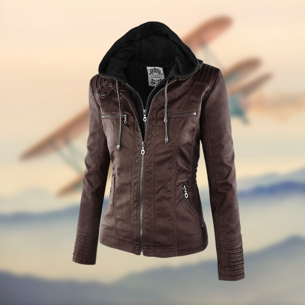 CHARLOTTE | LUXURY LEATHER JACKET