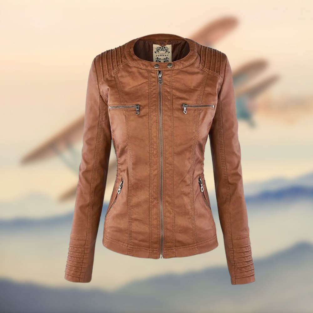 CHARLOTTE | LUXURY LEATHER JACKET