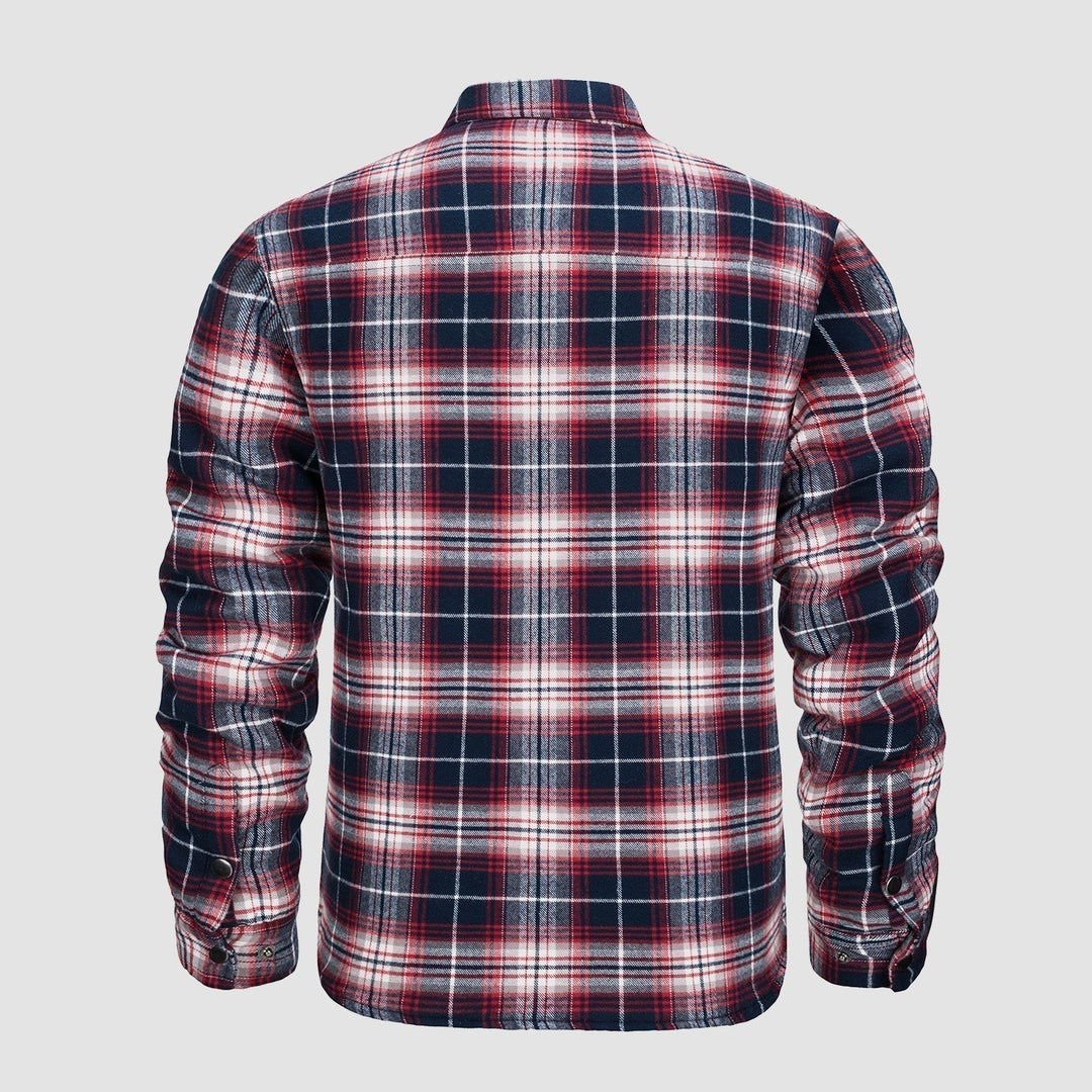 SHELDON | CHECKED BOMBER JACKET