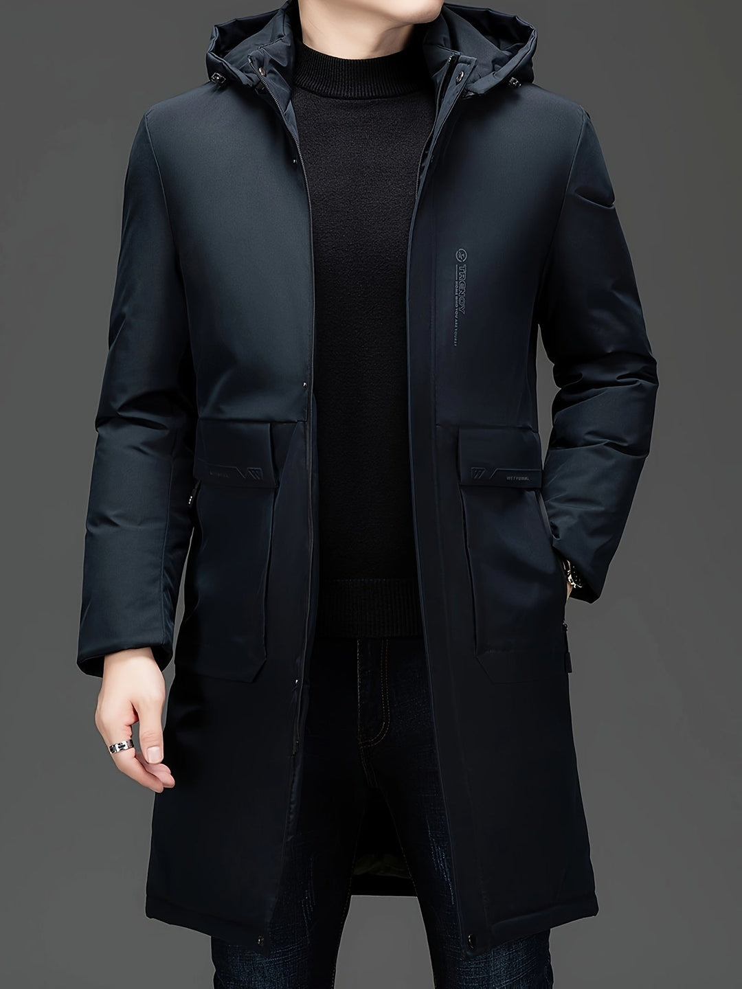 AUSTIN | HOODED ELEGANT COAT