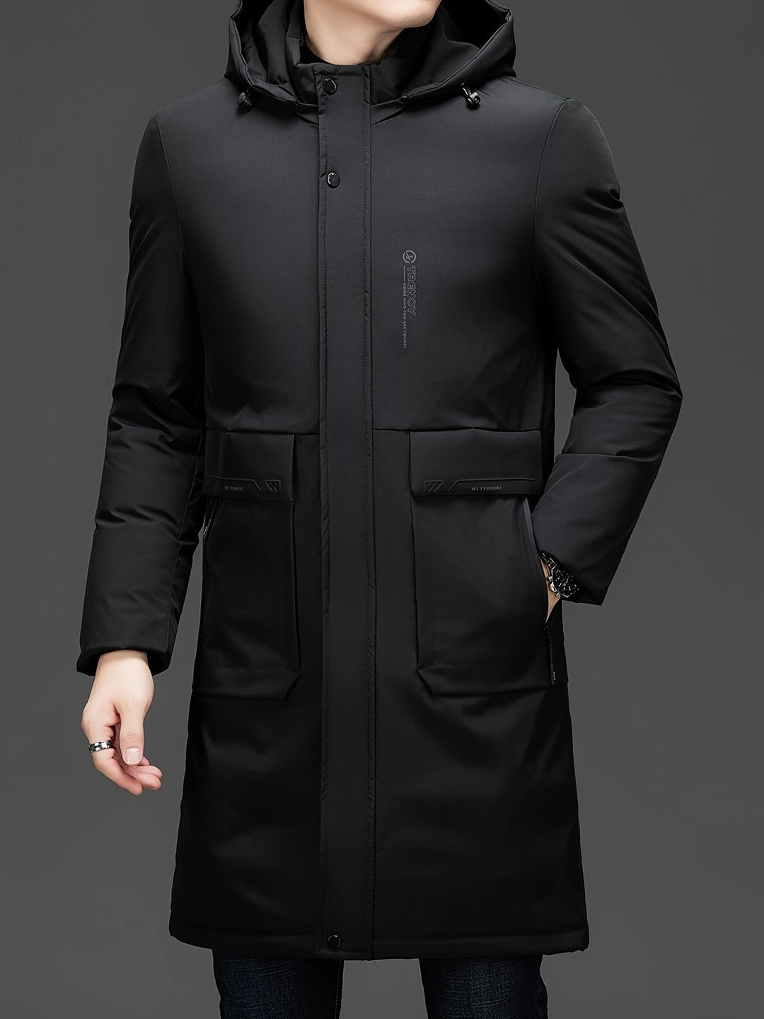 AUSTIN | HOODED ELEGANT COAT