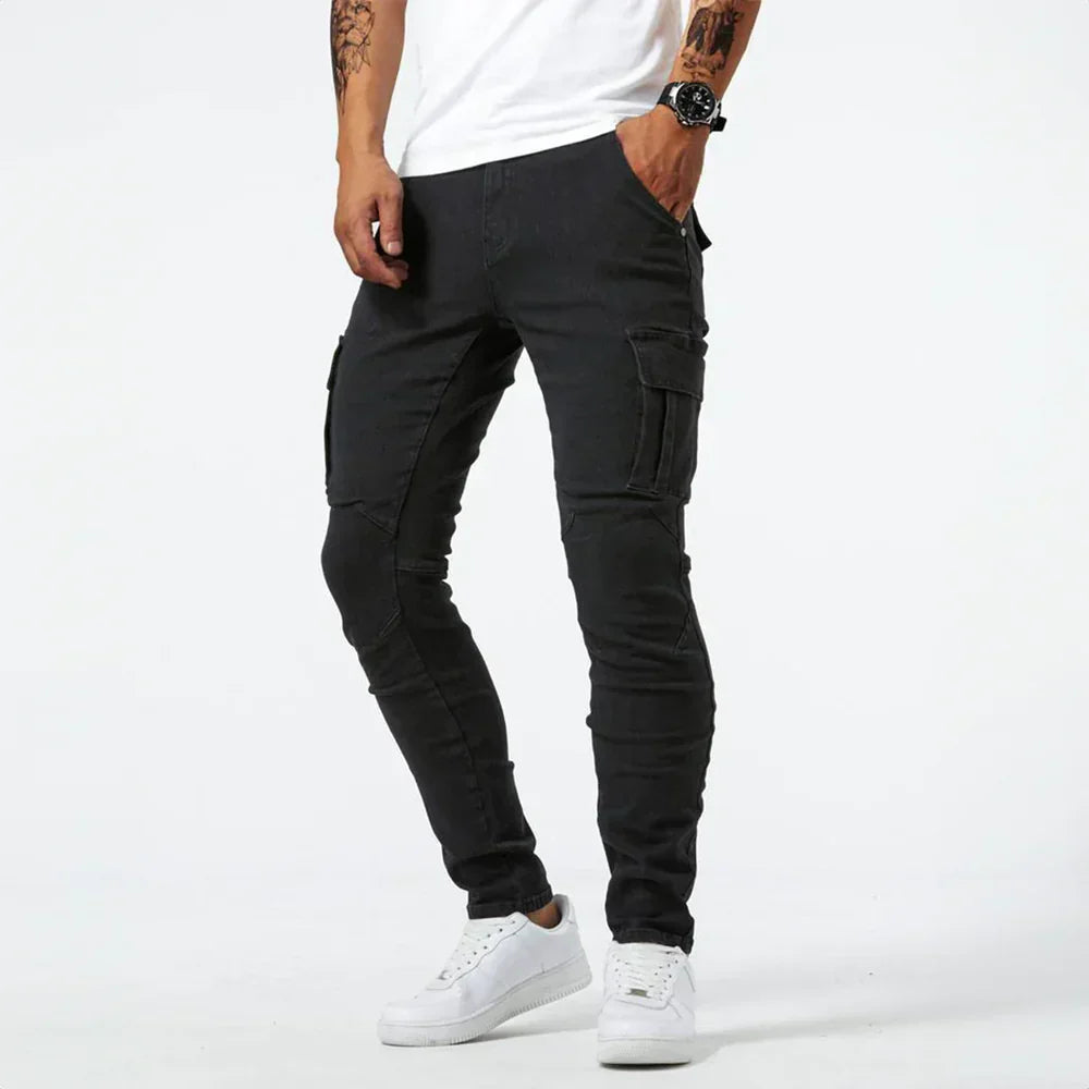 ANDREW | STYLISH CARGO JEANS