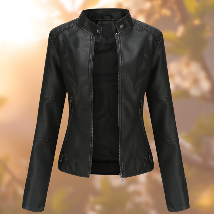 GAIL | ELEGANT LEATHER JACKET