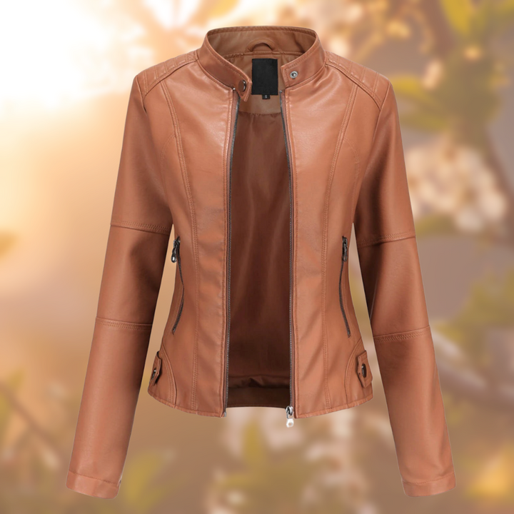 GAIL | ELEGANT LEATHER JACKET