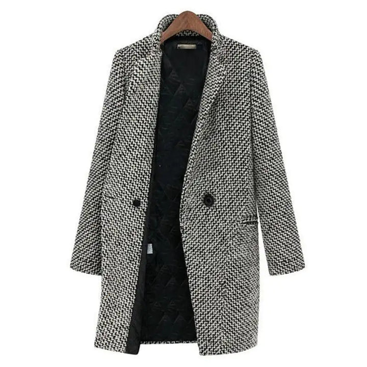 ERICKA | ELEGANT LONG WOOL COAT