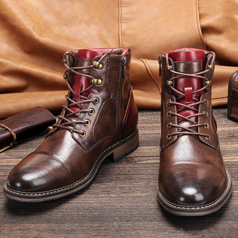 HUGO | PREMIUM LEATHER OXFORD BOOTS