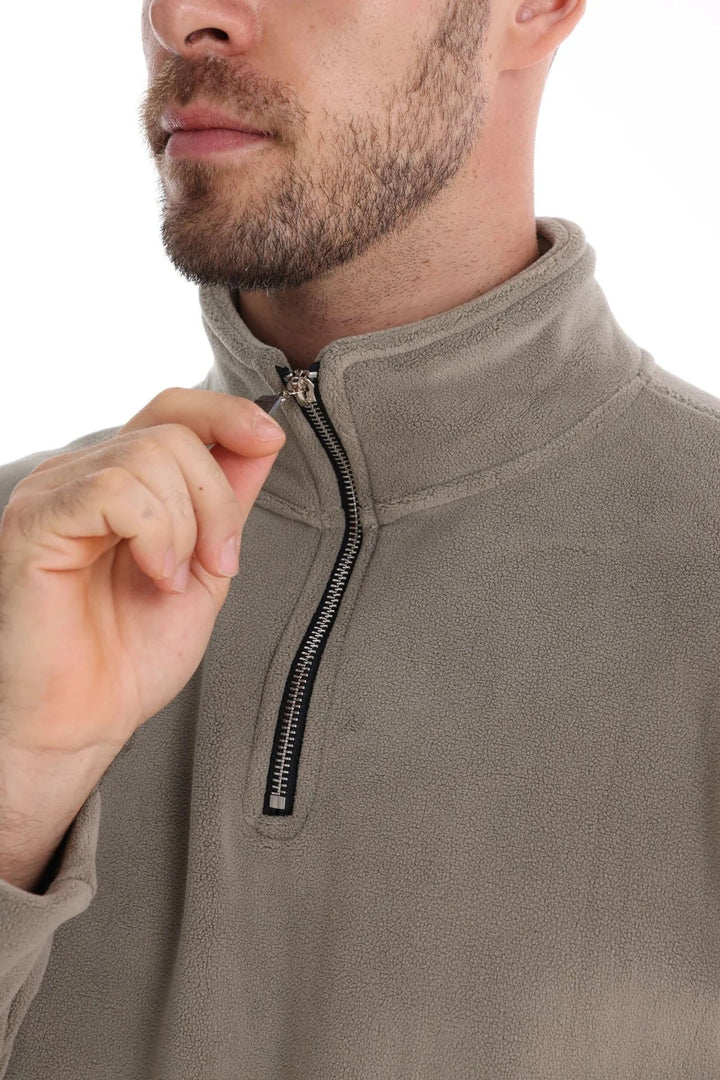 VICTOR | QUARTER-ZIP FLEECE PULLOVER