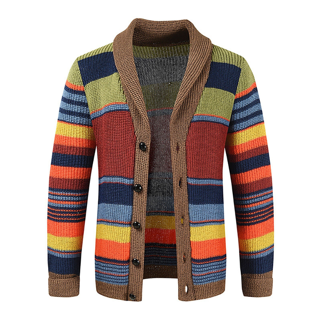 ZACHARY | VIBRANT WOOL CARDIGAN