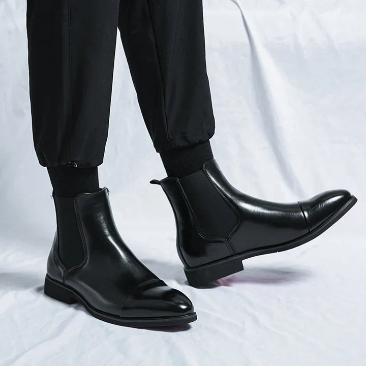 DAMIEN | GENUINE LEATHER CHELSEA BOOTS