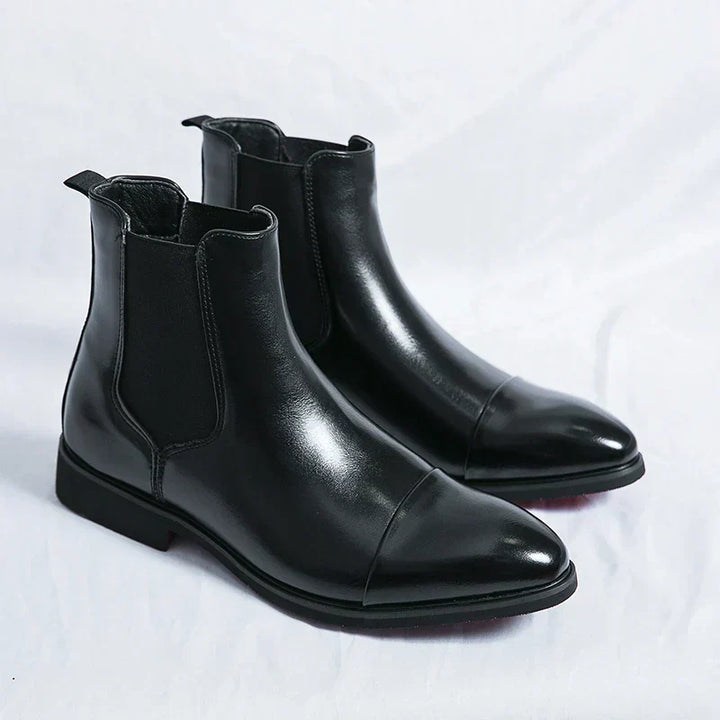 DAMIEN | GENUINE LEATHER CHELSEA BOOTS