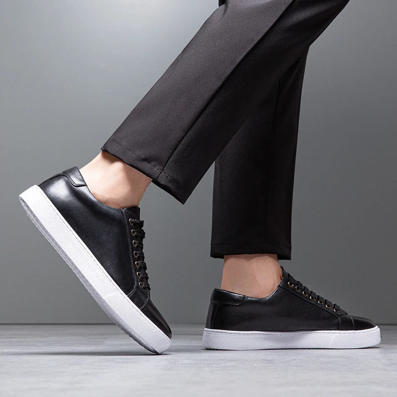 EDMUND | ELEGANT LEATHER SNEAKERS