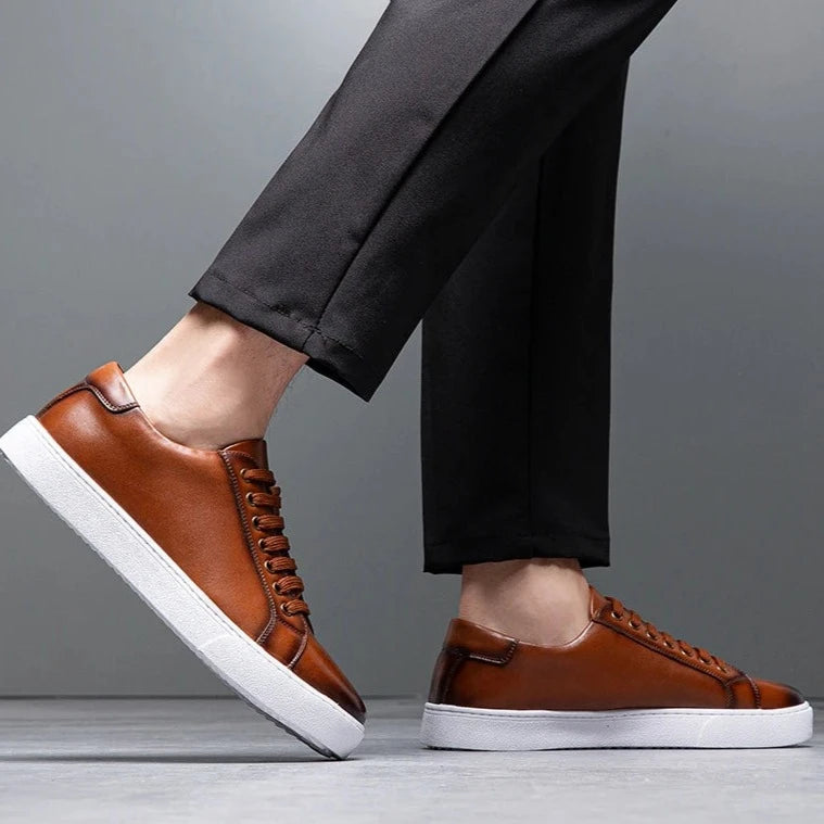 EDMUND | ELEGANT LEATHER SNEAKERS