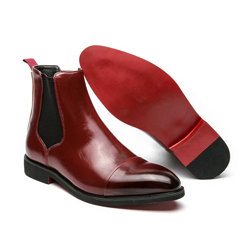 DAMIEN | GENUINE LEATHER CHELSEA BOOTS