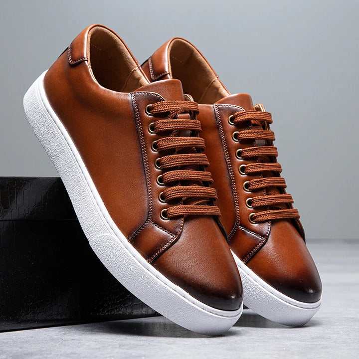 EDMUND | ELEGANT LEATHER SNEAKERS