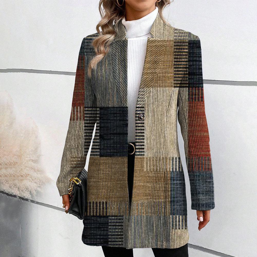 JENNIFER | PATTERNED CHIC BLAZER